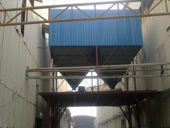 布袋除尘器施工现场2
